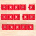 thumbnail image 4 of 5pcs Battery Holder for Milwaukee M18 18V Lithium Battery Wall Mount Battery Storage Holder for Work Van Shelf Toolbox, 4 of 4