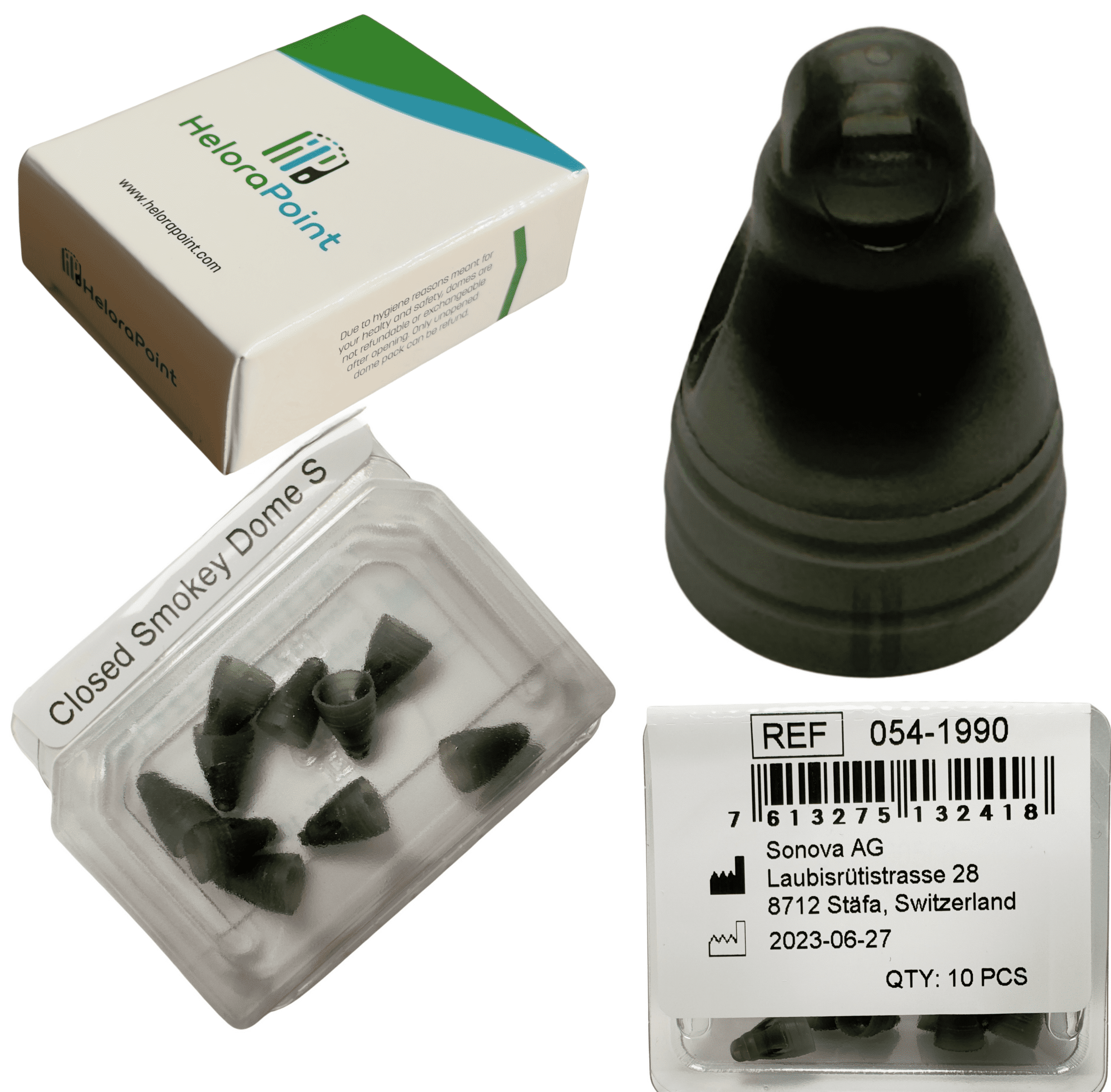 ★お買い得 4点セット メンテナンス.HOTWAX済★ atomic head Oticon ProWax MiniFit Replacement Wax Filters, Small Black