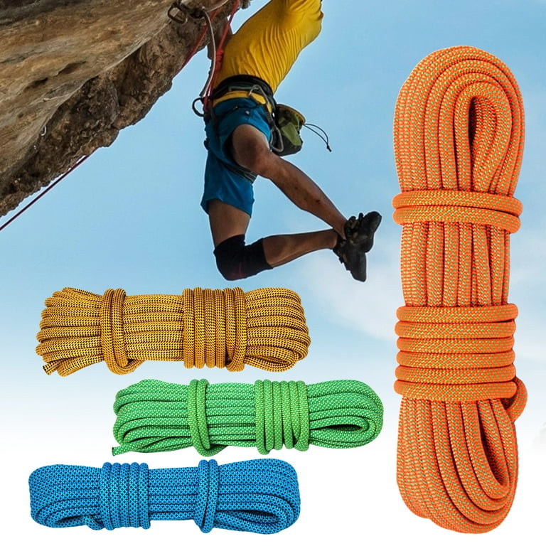 Fairnull 9mm Rock Climbing Rope Anti-fall Wear-resistant Heavy