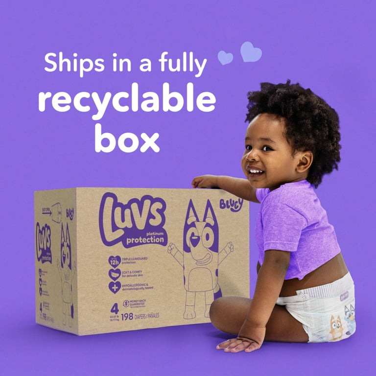 luvs Luvs Platinum Protection Baby Diapers Size 8, 108 Count (Select