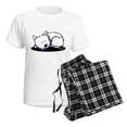 thumbnail image 4 of CafePress - Nap Time Westie Women's Light Pajamas - Women's Short Sleeve Print T-Shirt and Pants Light Cotton Pajama Set, 4 of 7