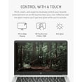 thumbnail image 4 of HP Chromebook 14a Laptop, AMD 3015Ce Processor, 4 GB RAM, 32 GB eMMC Storage, 14-inch HD Touchscreen, Google Chrome OS, Anti-Glare Screen, Long-Battery Life (14a-nd0060nr, 2021, Forest Teal), 4 of 5