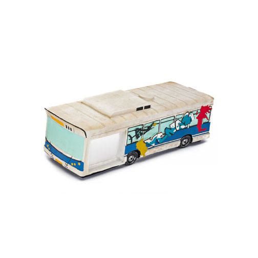 Penn-Plax Urban Hideaway Graffiti Bus Aquarium Resin Décor Large