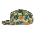 thumbnail image 4 of Uemuo Pineapples Palm Leaves Pattern Women's Baseball Cap,Straight Brim Hat,Golf Dad Hat,Travel Hat,Sun Protection Cap,Everyday Accessory, 4 of 9