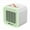 Green, variant on Fwttom Cooling Fan - Mini USB Air Conditioning Fan, Portable Desk Fans That Blow Cold Air, Standing Fan for Bedroom Home Office