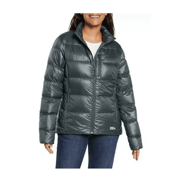 Eddie Bauer Women's Packable Puffer Jacket Size XL EXTRA LARGE - Blue Emerald