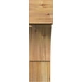 thumbnail image 4 of Ekena Millwork 6"W x 18"D x 22"H Thorton Block Rough Sawn Bracket, Western Red Cedar, 4 of 25