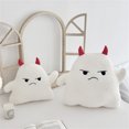 thumbnail image 3 of Holloyiver Cute Ghost Pillow, Ghost Shaped Plush Pillow, Halloween Throw Pillows Decorative Spooky Pillows, Halloween Ghost Stuffed Animal for Sofa Bed Couch Holiday Party, 9.1"H, 3 of 5