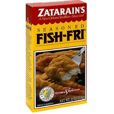 Zatarain's Fish Fri Crispy Southern Style Frying Mix, 12 oz (Pack of