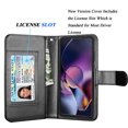 thumbnail image 3 of Tiflook Wallet Case for Motorola Moto G Stylus 5G (2024 Only), PU Leather ID Cash Credit Card Slots Holder Carrying Pouch Folio Flip Cover [Detachable Magnetic Hard Cases] Lanyard - Black, 3 of 6