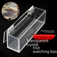 thumbnail image 4 of Caja de almacenamiento de peces transparente, dispositivo de visualización de peces, objeto pequeño de pesca, transparente con escala, caja de almacenamiento de peces salvajes de acrílico, 4 of 5