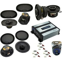 Harmony Toyota Tacoma 2005-2015 HA-R69 6x9" 450W, HA-65 6.5" 300W & 800W Amp