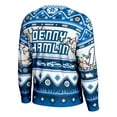 thumbnail image 3 of Men's ProSphere Blue Denny Hamlin Holiday Sweater, 3 of 3