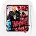thumbnail image 4 of Lost Boys David Vampires Everywhere Poster Art Crew Neck Long Sleeve White Adult Sweatshirt-3XL, 4 of 4