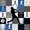 Blue 02, variant on Erosebridal Golf Lover Zipper Twin Comforter Sets with Fitted Sheet and 2 Pillowcases for Boys Men, Sport Buffalo Print Zipper Bedding Set, Navy Grey, Black Reversible, 4 Pieces