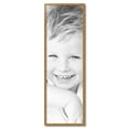 thumbnail image 2 of ArtToFrames 14" x 44" Gold Square with Beads Picture Frame, 14x44 inch Gold Wood Poster Frame (WOM-5020), 2 of 7