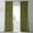 Jalapeno Green, variant on Half Price Drapes Signature Extra Wide Library Taupe Velvet Hotel Blackout Curtains(1 Panel),100W X 84L