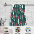 thumbnail image 6 of Dreamtimes Red Mushroom Hand Towels, Soft & Absorbent Bathroom Guest Towels Kitchen Towels Fingertip Towel for Beach Gym Spa 14x28 Inch (2PACK), 6 of 7