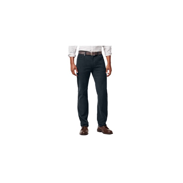 Tommy Hilfiger - Pantalones de pana para hombre, ajuste recto, Graham, color azul, 30 W x 32 L