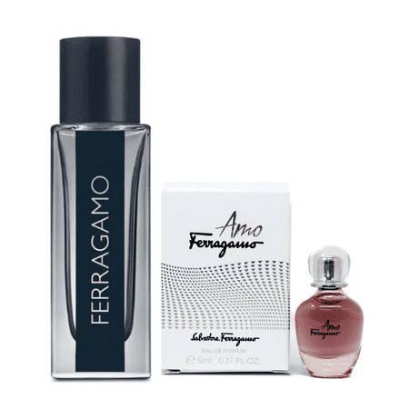 Salvatore Ferragamo Pour Homme EDT and Amo Ferragamo EDP 2 Pack Kit