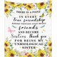 thumbnail image 1 of LHSHID Best Friend Sister Blanket Friendship Throw Blankets for Women Soft Cozy Sunflower Flannel Blanket BFF Birthday Gift Besties Presents for Spring Summer Girl 50x60in, 1 of 4
