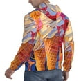 thumbnail image 6 of Sikiie Trio Of Dripping Cones Men's Hoodie, Essentials Hoodie, Sweatshirt, Pullover Hooded Sweatshirt for Men-XX-Large, 6 of 7