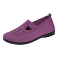thumbnail image 2 of YOUYEDIAN Womens Orthopedic Shoes Arch Support Nurse Shoes Wide Width Non Slip Slip on Business Casual Shoes Mesh Stretch Comfortable 2026 New Orthopedic Shoes (Purple), 2 of 9