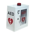 thumbnail image 2 of Gabinete de DEA,Gabinete de almacenamiento de DEA con montaje en pared,Caja de máquina portátil con botiquín de primeros auxilios AED,Con alarma y luz estroboscópica de emergencia, 2 of 8