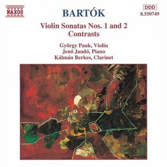 B. Bartok - Violin Sonatas 1 & 2 - Music & Performance - CD