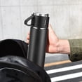 thumbnail image 4 of Stainless Steel Thermo Vacuum Insulated Bottle with Cup for Coffee Hot drink and Cold drink water flask., 4 of 7
