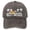 Coffee, variant on Sun Hats for Women Unisex Gulf Of Mexico Palm Tree Print Denim Baseball Cap Black One Size
