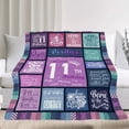 thumbnail image 2 of 12 Year Old Girl Birthday Gifts, Gifts for 12 Year Old Girl, 12th Birthday Gifts for Girls, Birthday Gifts for 12 Year Old Girl, 12th Birthday Decorations for Girls Throw Blanket 60"X50", 2 of 5