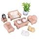 thumbnail image 1 of Juego de Muebles en Miniatura para Casa de Muñecas, Juguete de Simulación, Accesorios de Escena, Sofá en Miniatura, Mesa de Té, Juguetes, Manualidades 11 piezas, 1 of 10
