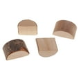 thumbnail image 3 of Adornos de madera en forma de rebanada de dos estilos, ideales para decorar el jardín de infancia y como accesorio educativo. Tamaño grande 20pcs, 3 of 7