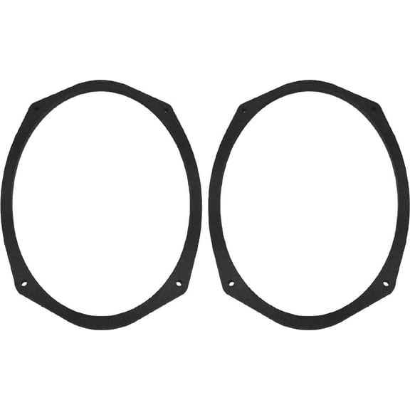 6x9 Speaker Spacers Depth Extender Extending Rings - 1/4" Thick - SSK69 - Stackable - Perfect for Framing Fiberglass Enclosures - 1 Pair