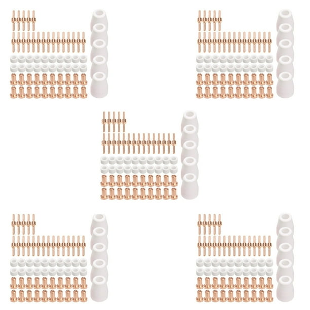 325Pcs Kit de Y Boquillas de Punta de Cortador de Plasma Accesorios Consumibles para PT31 30 40 50