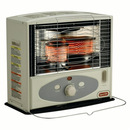 Dyna-Glo RMC-55R7 Indoor Kerosene Radiant Heater, 10000 BTU, Ivory