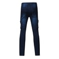 thumbnail image 6 of DDAPJ pyju Jeans for Men Cargo Jans Pants Ripped Frayed Skinny Jeans Fashion Lightweight Stretchy Street Skateboard Jeans Denim Pants, 6 of 9