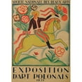 thumbnail image 2 of Władysław Roguski 11x14 Gold Ornate Wood Frame and Double Matted Museum Art Print Titled - National Society of Fine Arts; Polish Art Exhibition (1921), 2 of 4