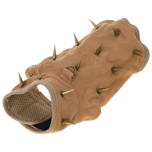 Dog Security Vest Protective Vest with Studded Rivets Outdoor