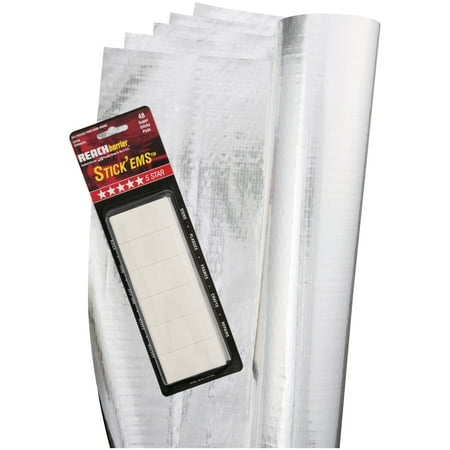 Reach Barrier 3122 Silvertanium Do-It-Yourself Garage Door Insulation (Best Garage Door Insulation Kit)