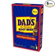 "Dads Old Fashion Rootbeer Singles To Go Drink Mix, 0.53 OZ, 6 CT (6)"