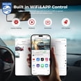 thumbnail image 3 of PHILIPS DashCam para Auto 4K Front and Rear 1080P, WiF Camara para Carro 3'', Camara Automovil con Súper Visión Nocturna with Free 32GB Card, Loop Recording, Parking Mode, Smart App Control, 3 of 5
