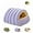 Purple, variant on Cozy Monster Cat Bed, Pet Indoor Cave for Cats, Soft and Warm Cats House Bed, Removable and Washable Dual-Purpose cat and Small Dog nests, Cozy Warming Anti-Slip Fluffy Pet Bag