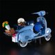 thumbnail image 4 of Kit de construcción de motocicletas Juego de luces LED compatible con Lego Vespa 125 10298 Decoración de modelo visualizable para decoración de oficina en el hogar (solo juego de luces, no modelo, 4 of 14