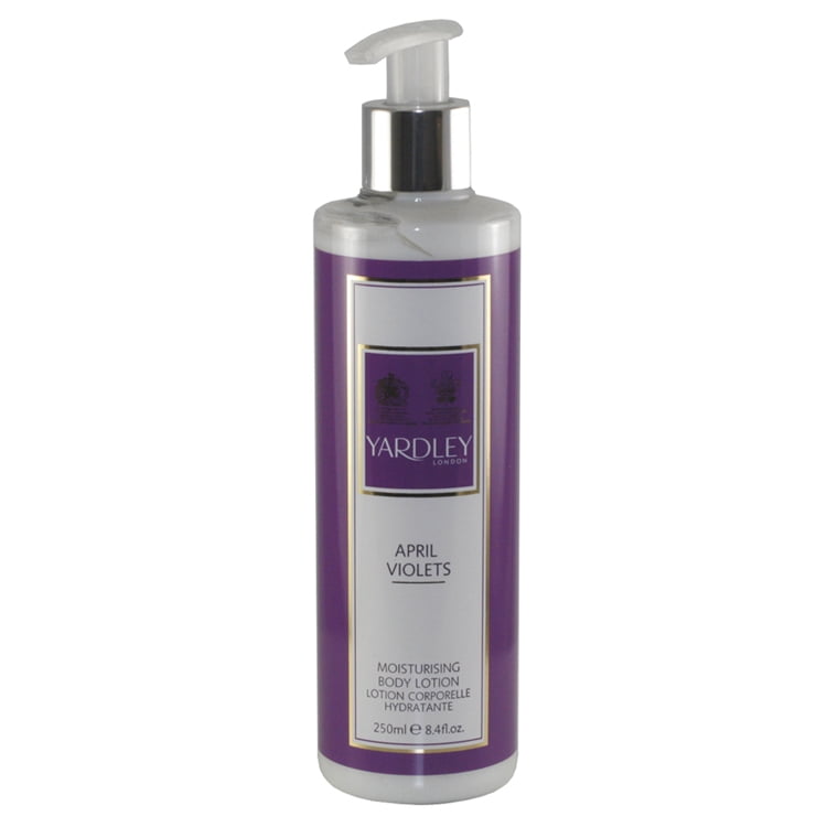 April Violets Moisturising Body Lotion 8.4 Oz / 250 Ml for Women by Yardley Of London