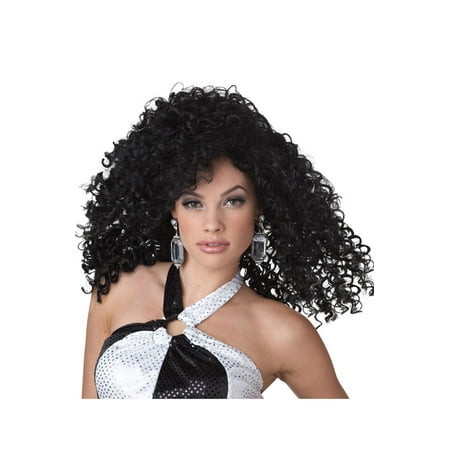 Dancing Queen Costume Wig (Black)