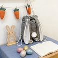 thumbnail image 3 of Bolsas de Regalo de Pascua para Niños Mochila Linda de Conejo para Niños Pequeños Niñas Niños Bolsa de Conejo Rellena Suave con Correas Ajustables, 3 of 6
