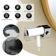 thumbnail image 4 of Fiudx Organizador de Herramientas para El Cabello, Diseño de Montaje En Pared, Instalación Sin Perforaciones, Material Resistente Al Óxido E Impermeable, Fácil Acceso para Secadores y Planchas de Cab, 4 of 6