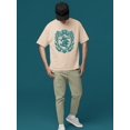 thumbnail image 2 of Skateboarder Crest Graphic Graphic - Men's T-shirt, 2 of 4